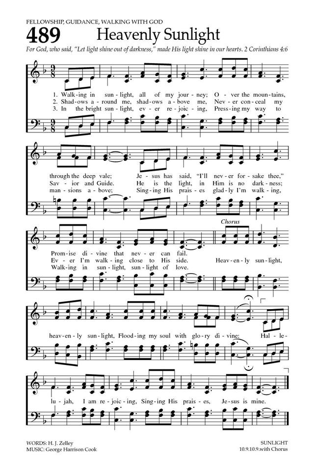 Baptist Hymnal 2008 page 672