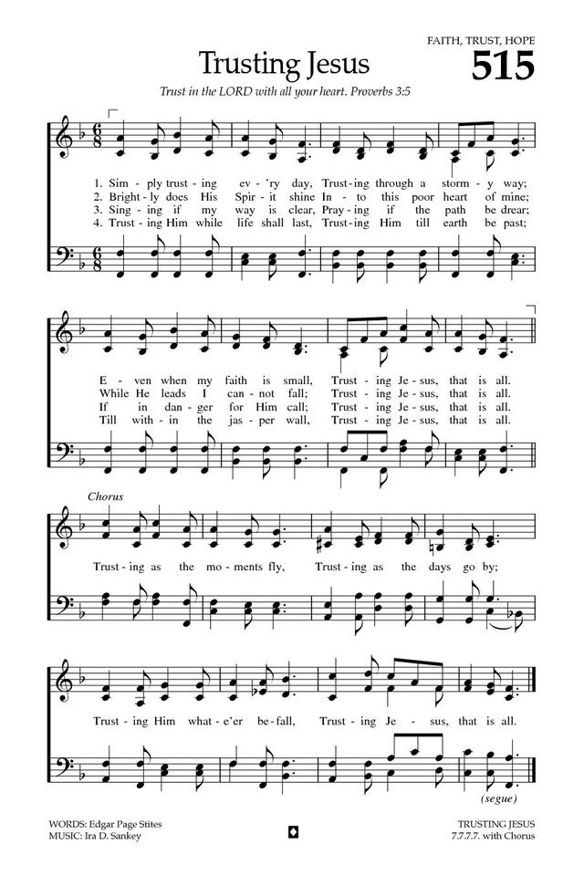 Baptist Hymnal 2008 page 709