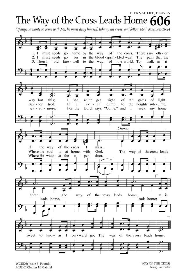 Baptist Hymnal 2008 page 830