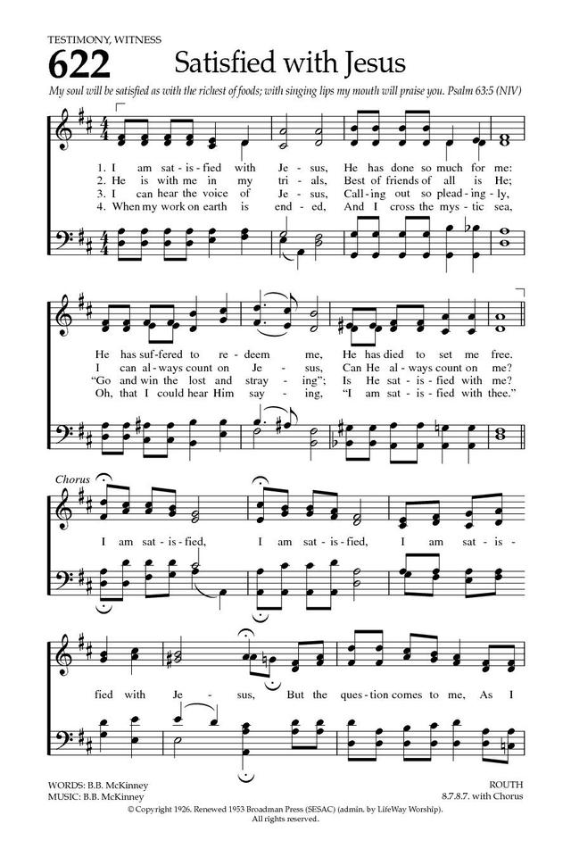 Baptist Hymnal 2008 page 851
