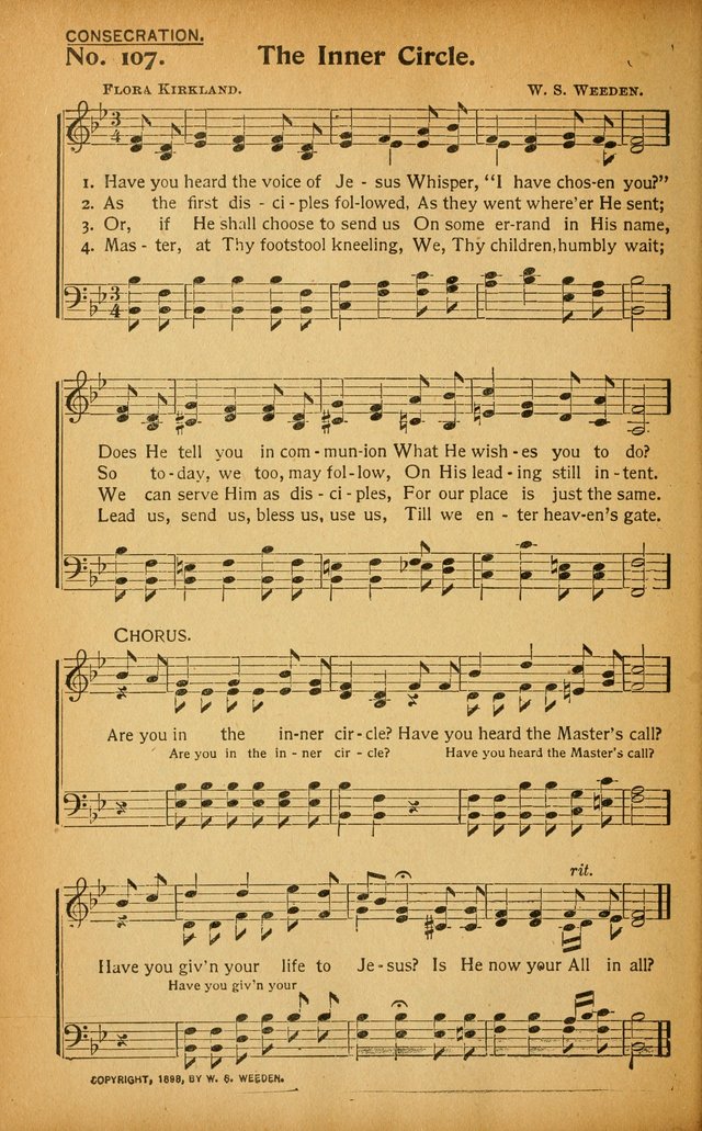 Best Hymns No. 3: for services of song in Christian work page 91