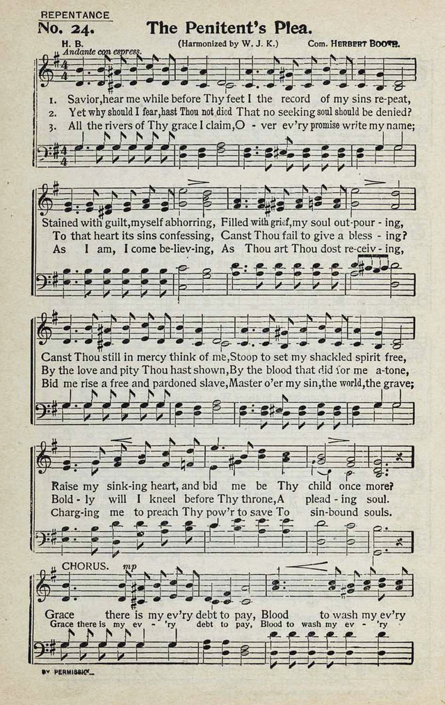 Best Hymns No. 4 page 22