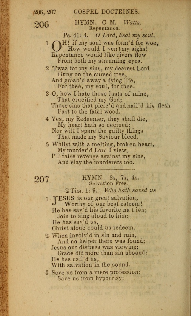 The Baptist Hymn Book: original and selected: in two parts page 128