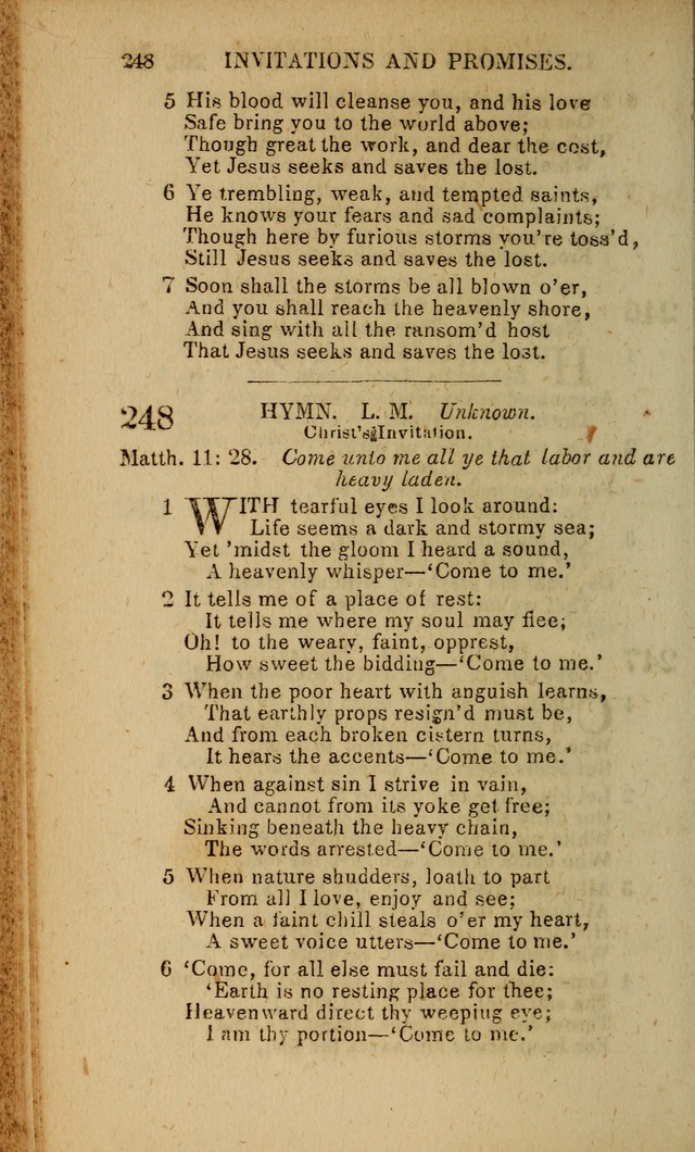 The Baptist Hymn Book: original and selected: in two parts page 152