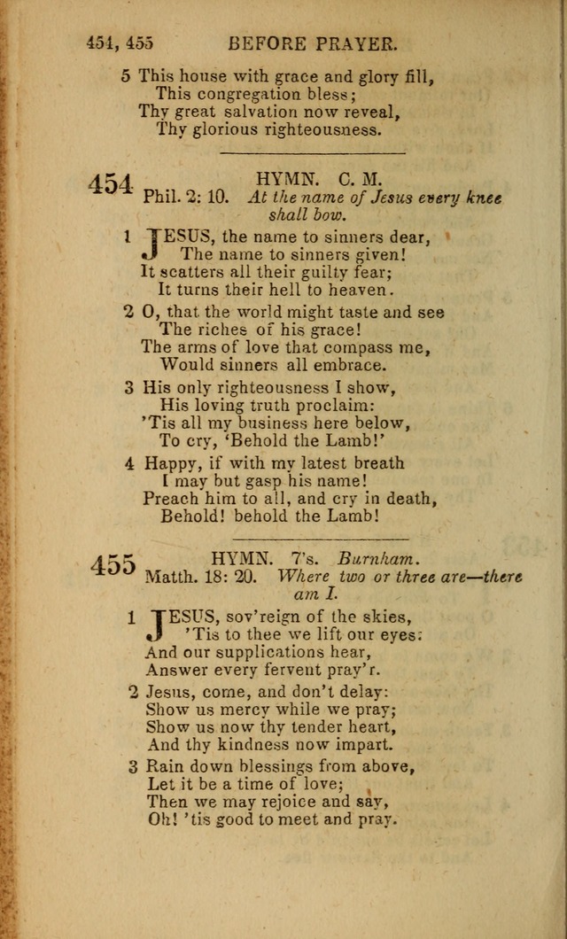 The Baptist Hymn Book: original and selected: in two parts page 274