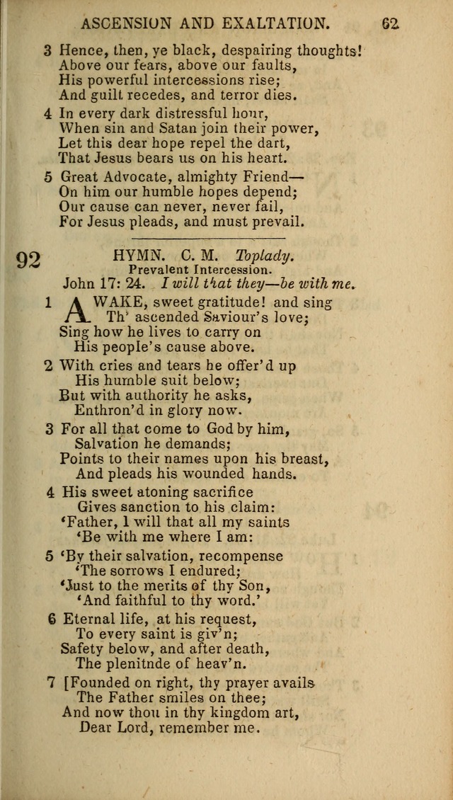 The Baptist Hymn Book: original and selected: in two parts page 57