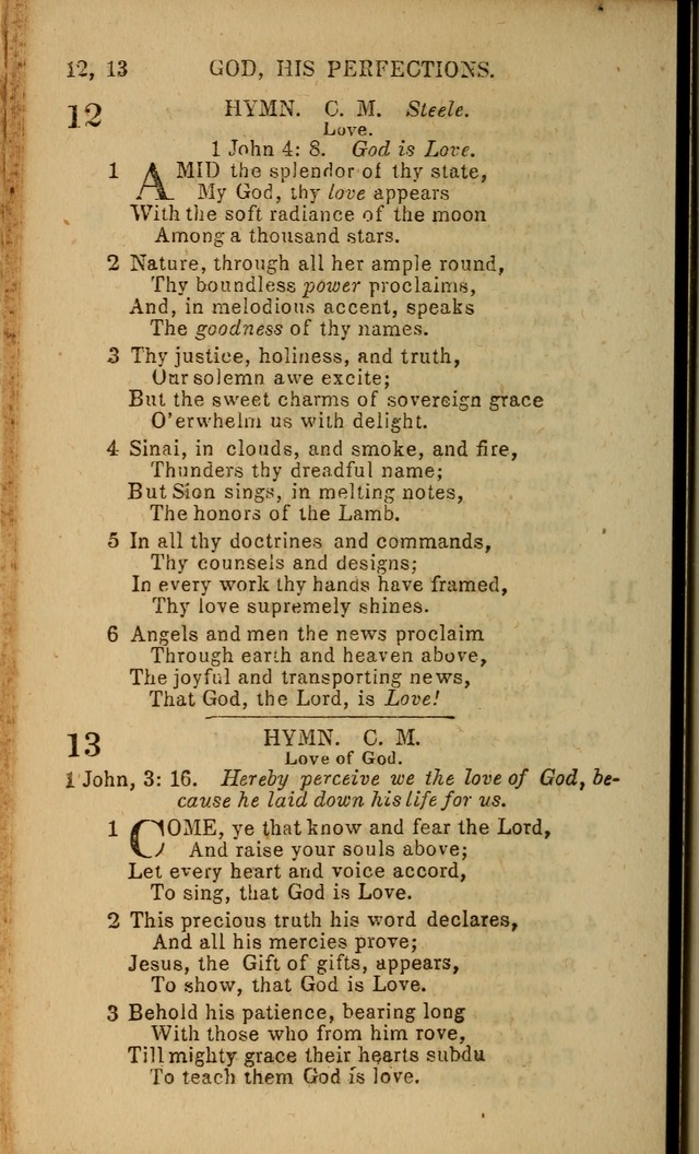 The Baptist Hymn Book: original and selected: in two parts page 8