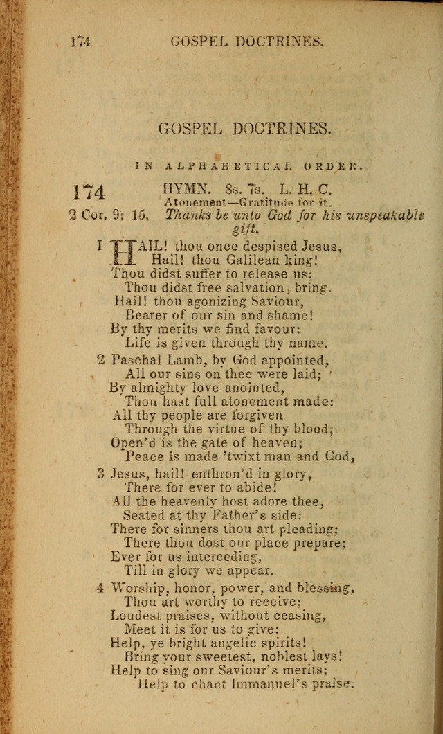 Baptist Hymn Book page 108