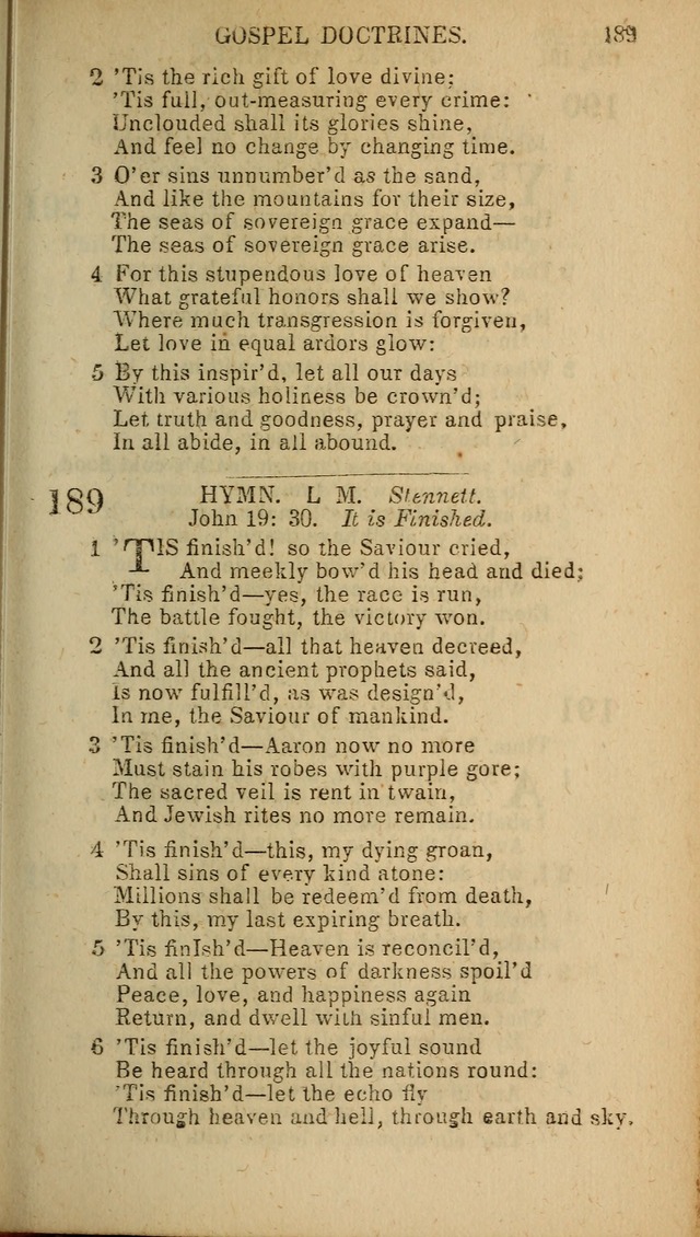 Baptist Hymn Book page 117