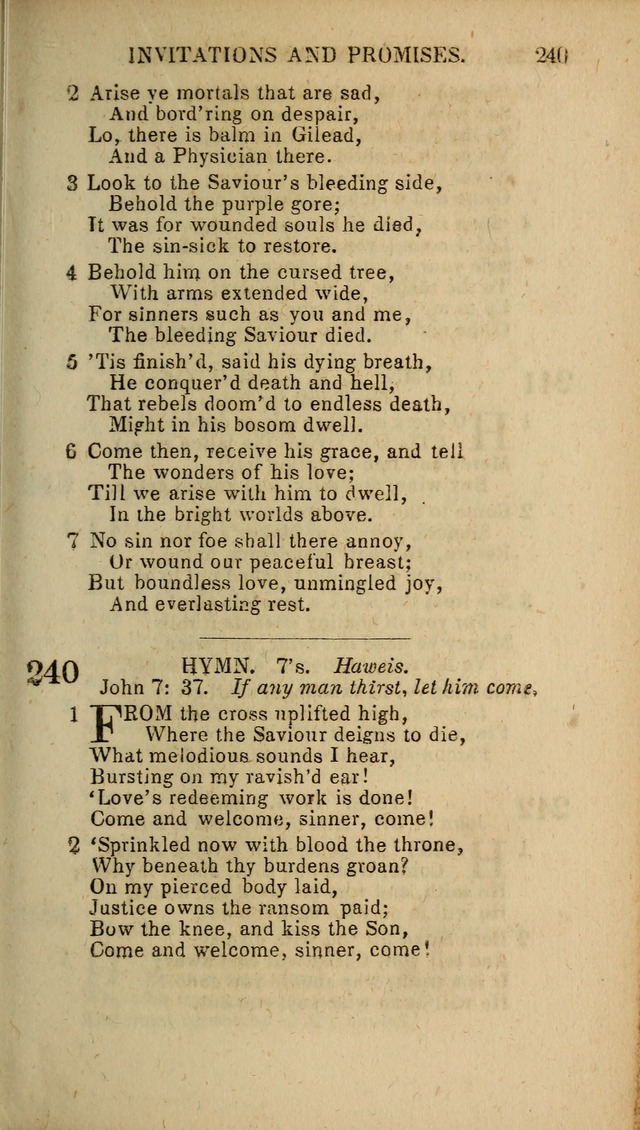 Baptist Hymn Book page 147