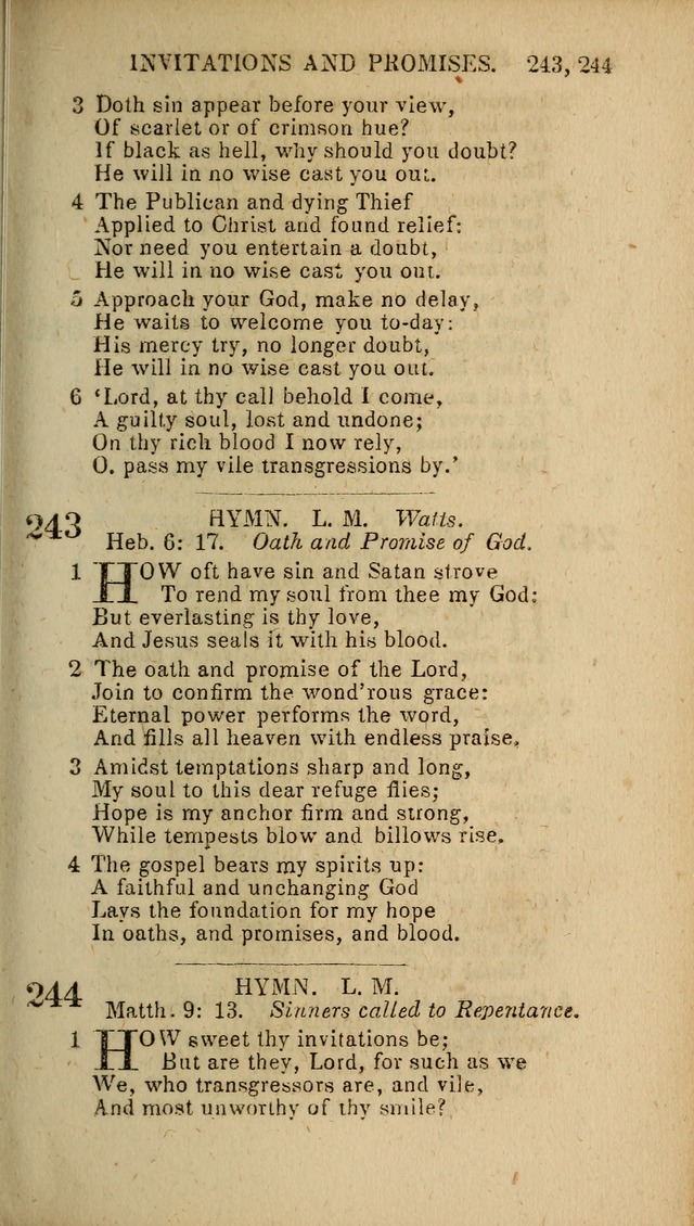Baptist Hymn Book page 149