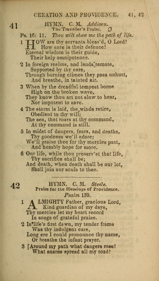 Baptist Hymn Book page 25