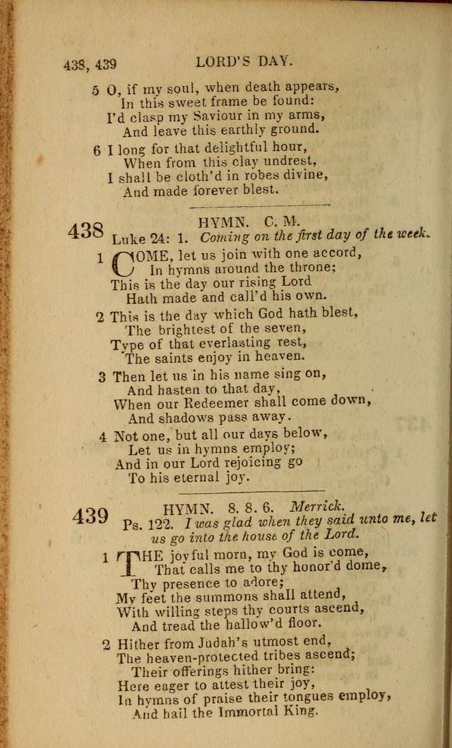 Baptist Hymn Book page 264