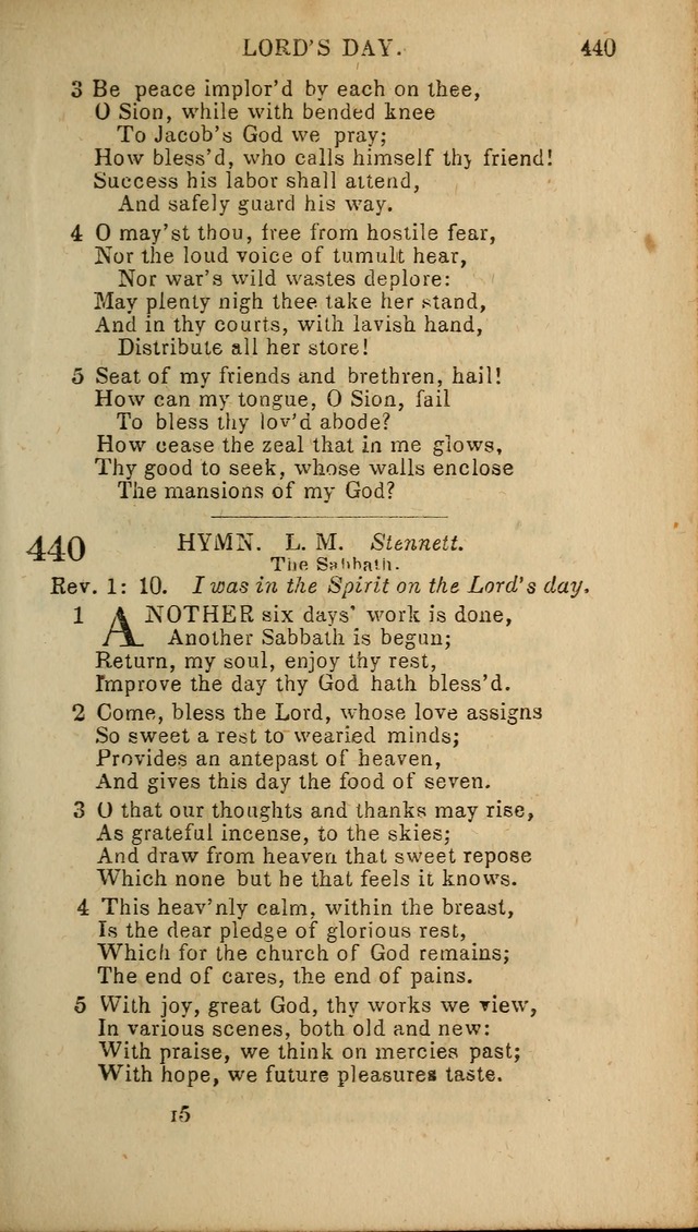 Baptist Hymn Book page 265