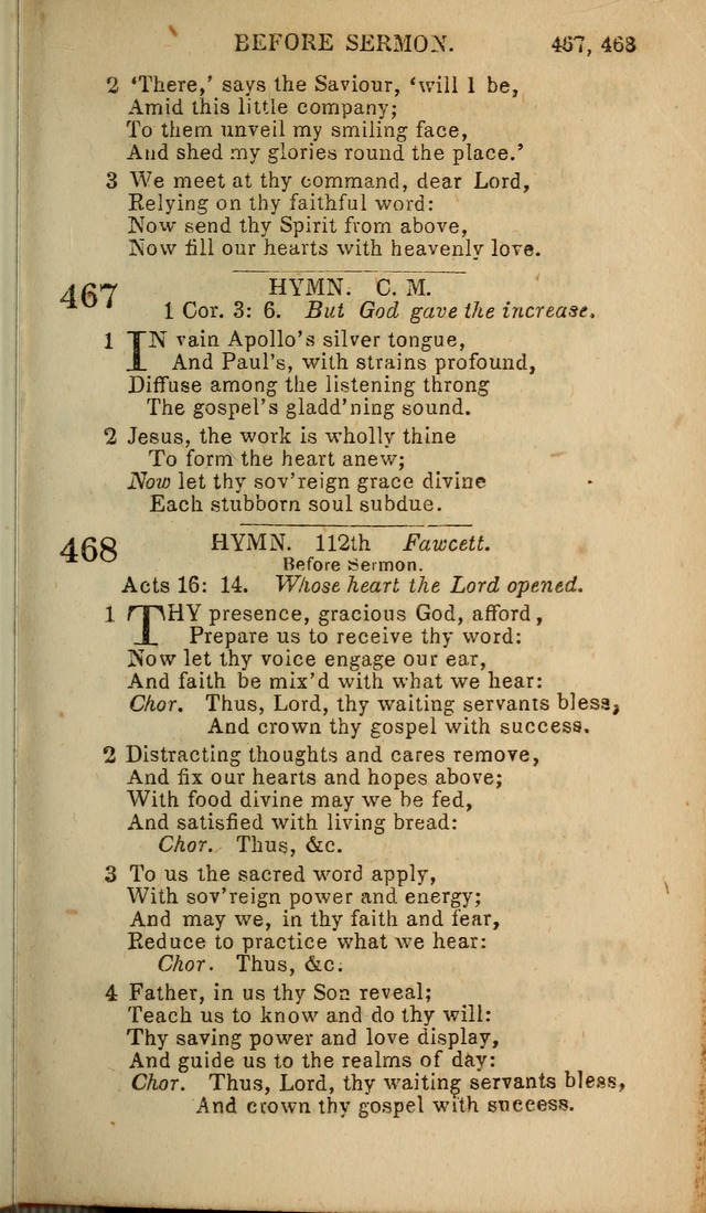 Baptist Hymn Book page 281