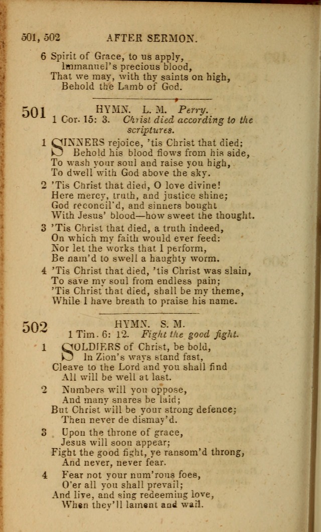 Baptist Hymn Book page 298