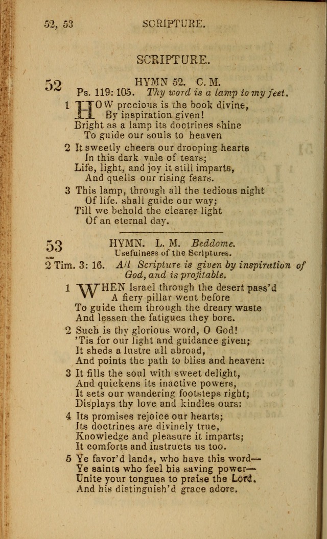 Baptist Hymn Book page 32