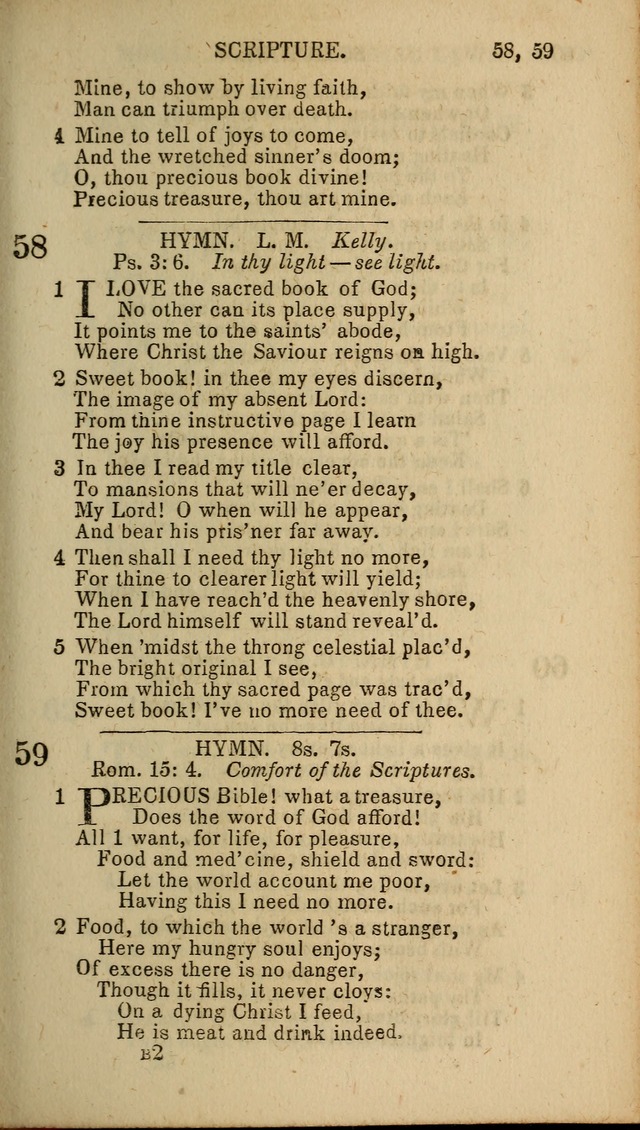 Baptist Hymn Book page 35