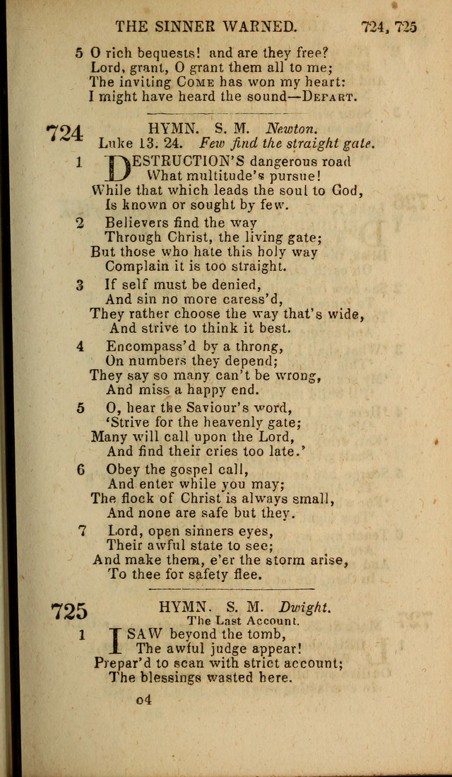 Baptist Hymn Book page 423
