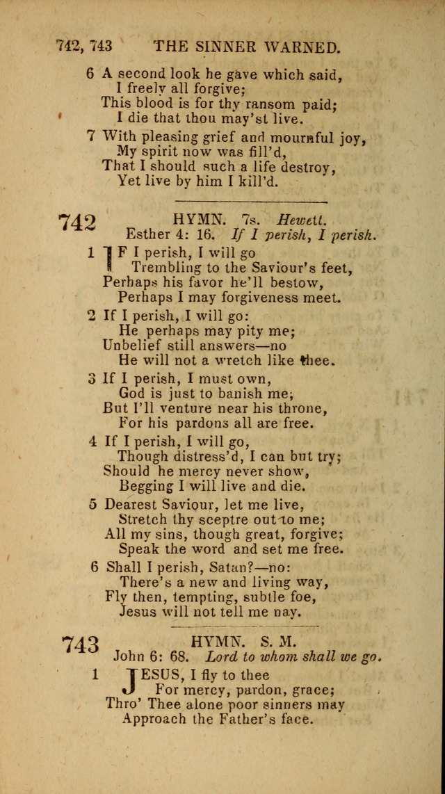 Baptist Hymn Book page 434