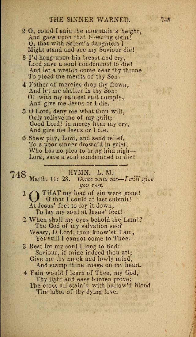 Baptist Hymn Book page 437
