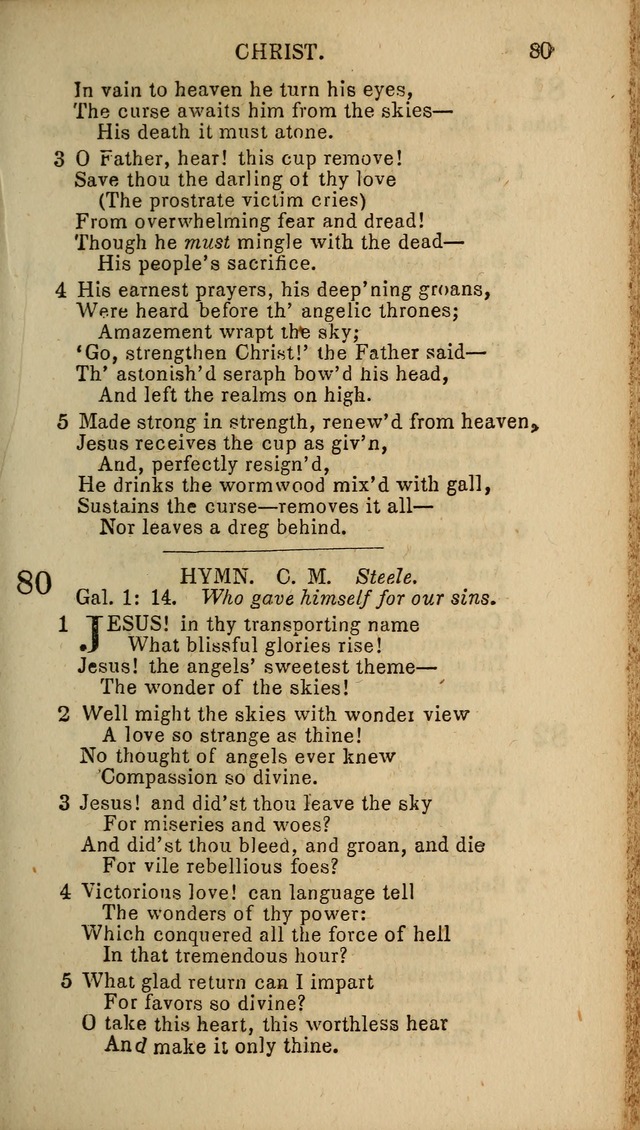 Baptist Hymn Book page 49