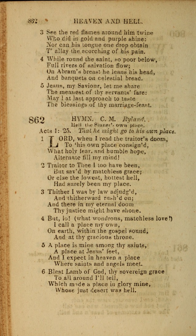 Baptist Hymn Book page 500