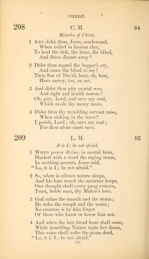 The Baptist Hymn Book page 116