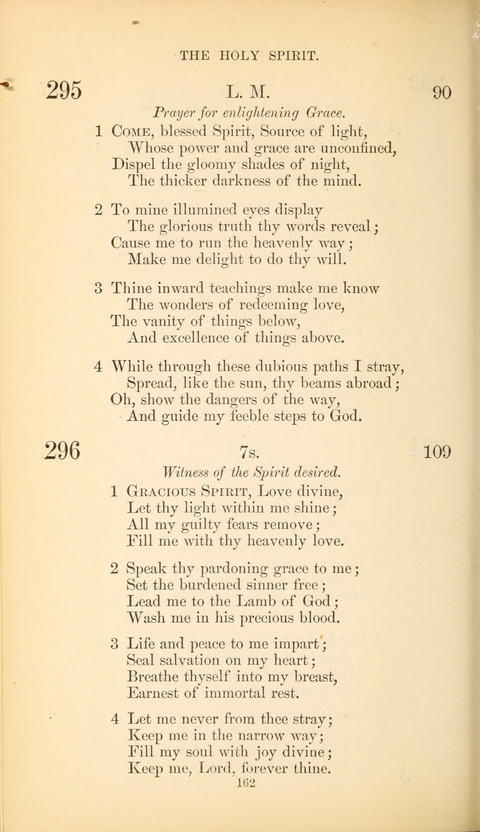 The Baptist Hymn Book page 162