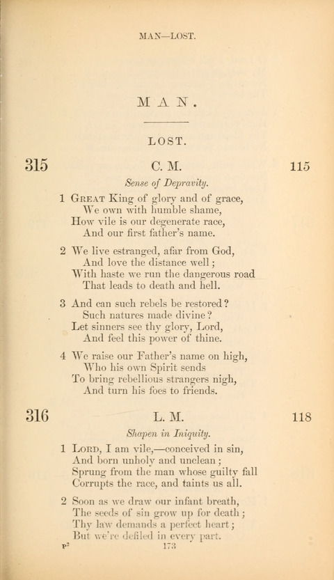 The Baptist Hymn Book page 173