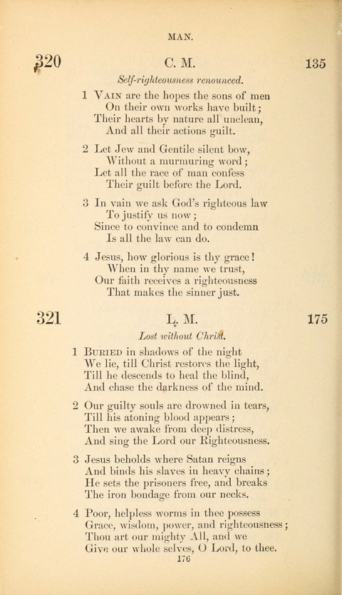 The Baptist Hymn Book page 176