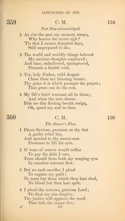 The Baptist Hymn Book page 197