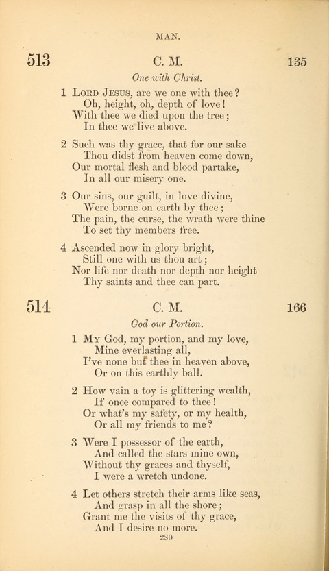 The Baptist Hymn Book page 280
