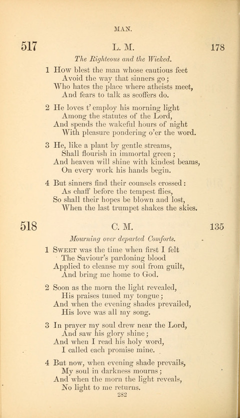 The Baptist Hymn Book page 282