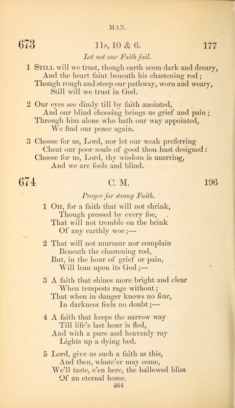 The Baptist Hymn Book page 364