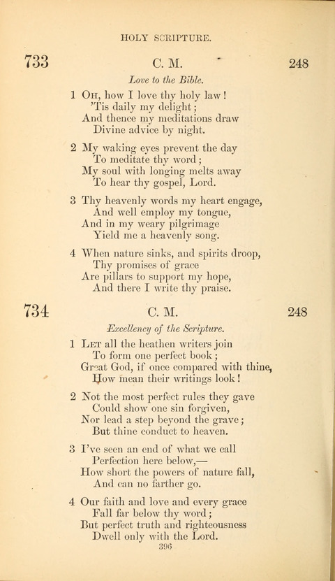 The Baptist Hymn Book page 396
