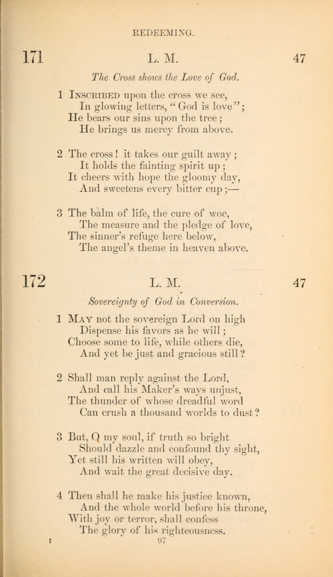 The Baptist Hymn Book page 97