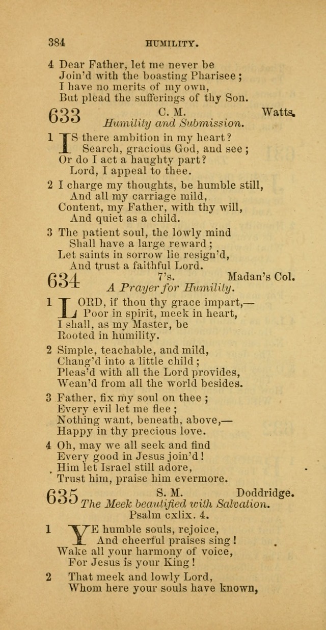 The Baptist Hymn Book: comprising a large and choice collection of psalms, hymns and spiritual songs, adapted to the faith and order of the Old School, or Primitive Baptists (2nd stereotype Ed.) page 386