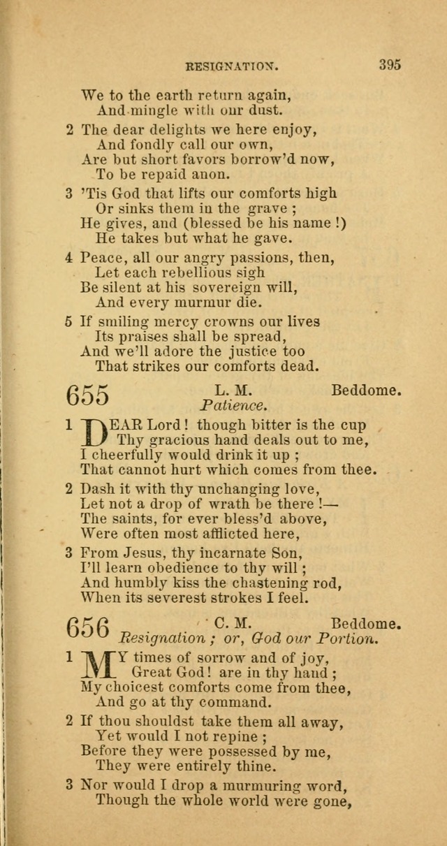 The Baptist Hymn Book: comprising a large and choice collection of psalms, hymns and spiritual songs, adapted to the faith and order of the Old School, or Primitive Baptists (2nd stereotype Ed.) page 397