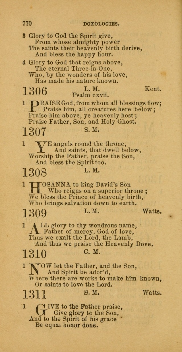 The Baptist Hymn Book: comprising a large and choice collection of psalms, hymns and spiritual songs, adapted to the faith and order of the Old School, or Primitive Baptists (2nd stereotype Ed.) page 774