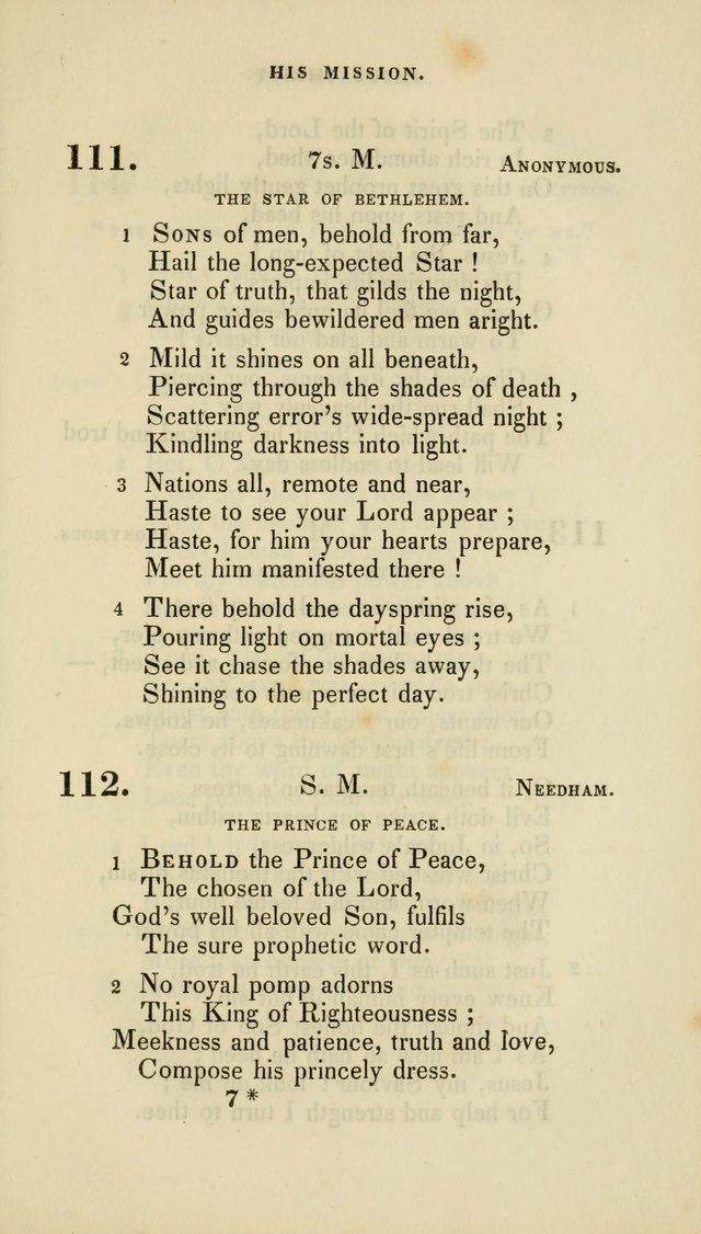 Book of hymns for public and private devotion page 108