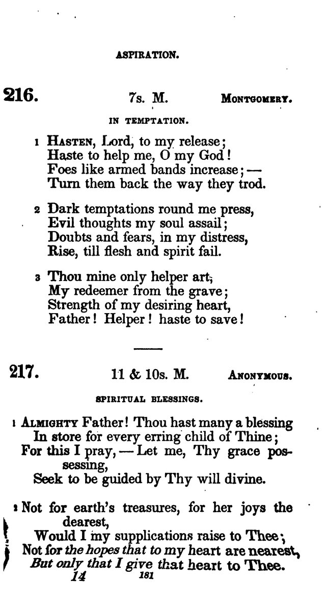 A Book of Hymns for Public and Private Devotion. (10th ed.) page 187