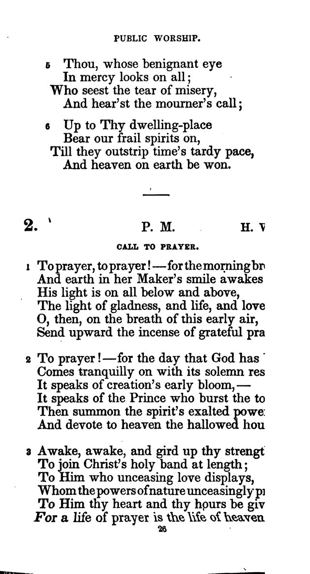 A Book of Hymns for Public and Private Devotion. (10th ed.) page 32