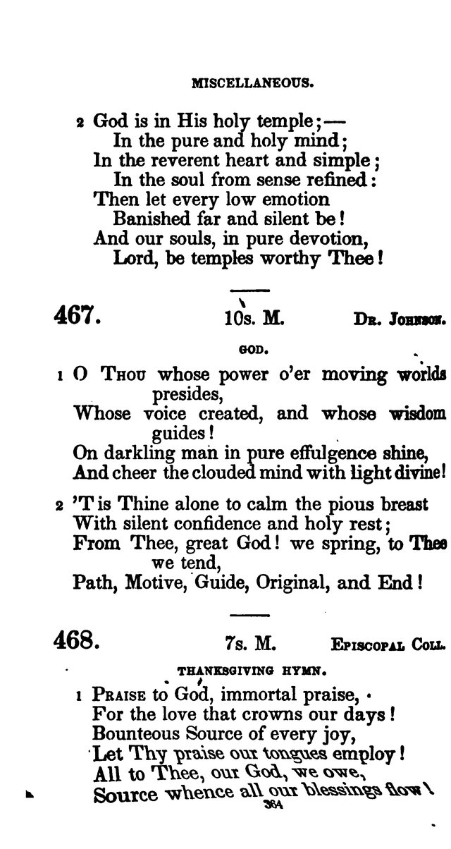 A Book of Hymns for Public and Private Devotion. (10th ed.) page 370