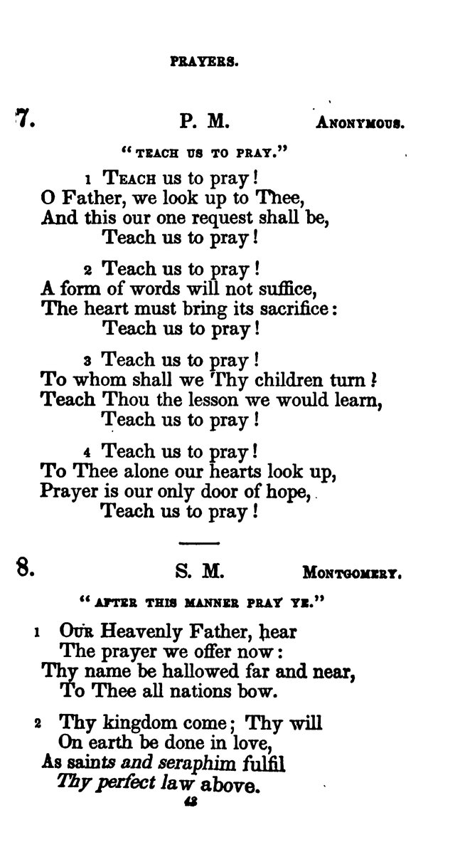 A Book of Hymns for Public and Private Devotion. (10th ed.) page 49