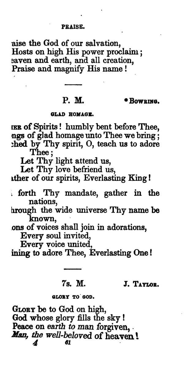 A Book of Hymns for Public and Private Devotion. (10th ed.) page 67