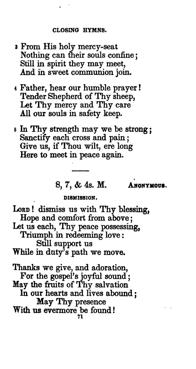 A Book of Hymns for Public and Private Devotion. (10th ed.) page 77