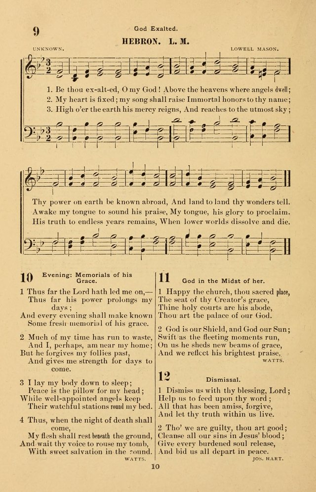 The Brethren Hymnody: with tunes for the sanctuary, Sunday-school, prayer meeting and home circle page 10