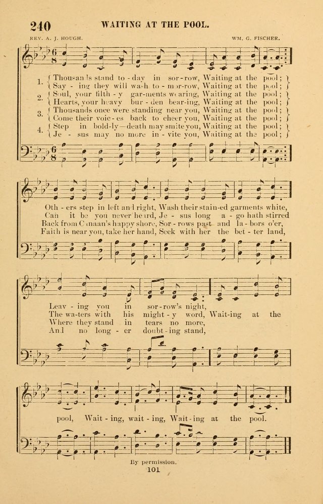 The Brethren Hymnody: with tunes for the sanctuary, Sunday-school, prayer meeting and home circle page 101
