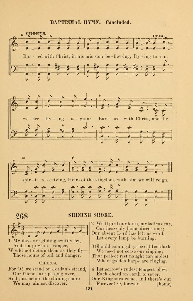 The Brethren Hymnody: with tunes for the sanctuary, Sunday-school, prayer meeting and home circle page 131